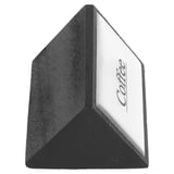 TARGHETTE "COFFEE"  7,5x4,5 CM NERO LEGNO (12 UNITÀ)