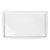 CONTENITORE GN 1/1   53 x 32 x 2 (h) CM BIANCO MELAMINA (6 UNITÀ)