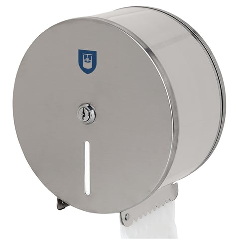DISTRIBUTORE IGIENICO BABY JUMBO   Ø 25x12 CM ARGENTO ACCIAIO INOX (1 UNITÀ)
