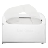 DISTRIBUTORE COPRISEDILE "W.C."   41,5x29x6 CM BIANCO ABS (1 UNITÀ)