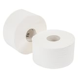 IGIENICI BABY JUMBO ECOLABEL 2 STRATI  17 G/M2 Ø19,5x9,5 CM BIANCO TISSUE (12 UNITÀ)