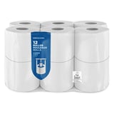 12 U. CARTA IGIENICA ECOLABEL 2 STRATI  2x17 G/M2 9 CM (h) x 23 M BIANCO CELLULOSA (1 UNITÀ)