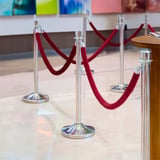 COLONNE DIVISORIE   Ø 32x93,5 CM ARGENTO ACCIAIO INOX (2 UNITÀ)