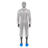 SET VISITATORE ECONOMICO  20µ 130 CM BIANCO LDPE (25 UNITÀ)