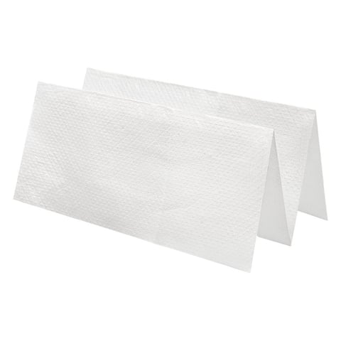 ASCIUGAMANI "ZIGZAG" ECOLABEL 2 STRATI  37 G/M2 22,5x21 CM BIANCO TISSUE (4000 UNITÀ)