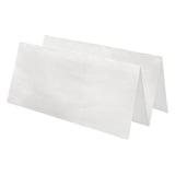 ASCIUGAMANI "ZIGZAG" ECOLABEL 2 STRATI  37 G/M2 22,5x21 CM BIANCO TISSUE (4000 UNITÀ)