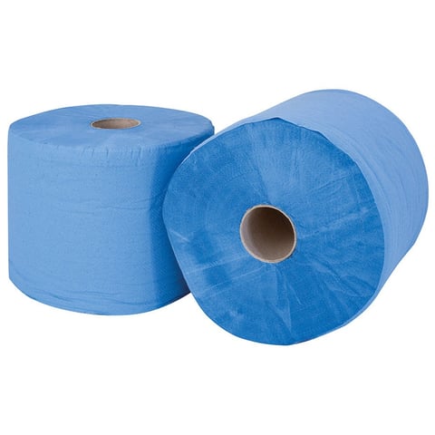 PANNO CARTA 2 VELO - 900 FOGLI  20 G/M2 Ø31x24 CM BLU TISSUE (2 UNITÀ)