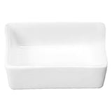 PIATTI QUADRATI AKALA 150 ML 7,5x7,5x2,3 CM BIANCO PORCELLANA (12 UNITÀ)