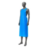 GREMBIULE GRANEL  25µ 76x122 CM BLU LDPE (100 UNITÀ)