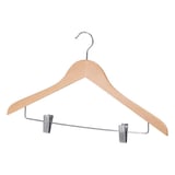 GRUCCE CON PINZE   44,5x1,2x26 CM NATURALE LEGNO (48 UNITÀ)