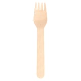 FORCHETTA WOOD 'MAKAN'  15,5 CM NATURALE LEGNO (100 UNITÀ)