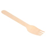 FORCHETTA WOOD 'MAKAN'  15,5 CM NATURALE LEGNO (100 UNITÀ)