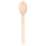 CUCCHIAI WOOD 'MAKAN'  15,8 CM NATURALE LEGNO (100 UNITÀ)