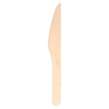COLTELLO WOOD 'MAKAN'  16,4 CM NATURALE LEGNO (100 UNITÀ)