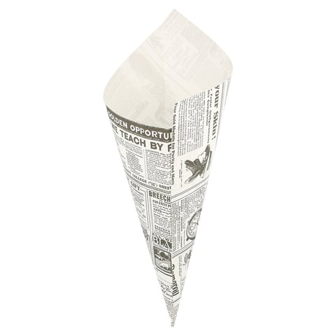 SACCHETTI A PUNTA PFAS FREE 'TIMES' 250 G 70 G/M2 29,5x21 CM BIANCO PERGAMANA ANTIGRASSI (2000 UNITÀ)