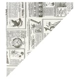 SACCHETTI A PUNTA PFAS FREE 'TIMES' 250 G 70 G/M2 29,5x21 CM BIANCO PERGAMANA ANTIGRASSI (2000 UNITÀ)