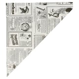 SACCHETTI A PUNTA PFAS FREE 'TIMES' 400 G 70 G/M2 34x24 CM BIANCO PERGAMANA ANTIGRASSI (1000 UNITÀ)