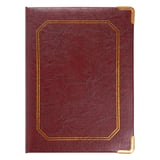 PORTACONTO - RENDIRESTO   17x22,8x2 CM BORDEAUX PELLE (1 UNITÀ)