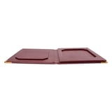 PORTACONTO - RENDIRESTO   17x22,8x2 CM BORDEAUX PELLE (1 UNITÀ)
