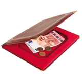 PORTACONTO - RENDIRESTO   17x22,8x2 CM BORDEAUX PELLE (1 UNITÀ)
