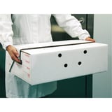 SCATOLA PER TRASPORTO  575 G/M2 59,5x37x19 CM BIANCO CARTONE (15 UNITÀ)