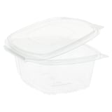 CONTENITORE CON COPERCHIO  500 ML 14,5x11,5x5,4 CM TRASPARENTE RPET (500 UNITÀ)