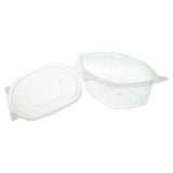 CONTENITORE CON COPERCHIO  750 ML 17,7x12,5x6,3 CM TRASPARENTE RPET (400 UNITÀ)