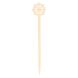 SPIEDINI TIMONE BAMBOO  9 (h) CM NATURALE BAMBÙ (100 UNITÀ)