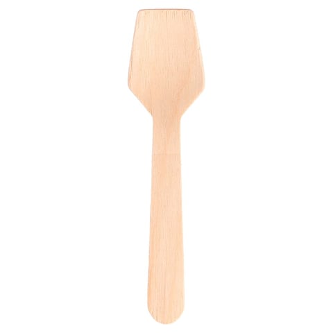 CUCCHIAINO GELATI WOOD  9,5 CM NATURALE LEGNO (100 UNITÀ)