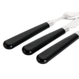 GETTA   18,3/20/18,3 CM NERO ACCIAIO INOX (200 UNITÀ)