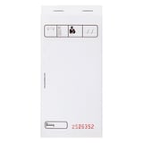 BLOCCHI COMANDE MINI DUPLICATO 50x2 FOGLI   7,5x15 CM BIANCO AUTOCOPIANTE (100 UNITÀ)