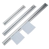 SBARRA PORTACOMANDE   122x5,4 CM ARGENTO ACCIAIO INOX (1 UNITÀ)