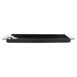 VASSOI CONTI CON PINZA   20x12x1 CM NERO ABS (1 UNITÀ)