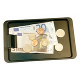 VASSOI CONTI CON PINZA   20x12x1 CM NERO ABS (1 UNITÀ)