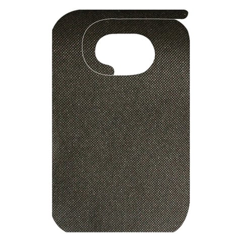 BAVAGLINI ADULTI SPUNBOND  60 G/M2 36x60 CM NERO PP (100 UNITÀ)