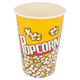 RECIPIENTI PER POPCORN  1380 ML 230 +20 PE G/M2 Ø 12/8,8x17,5 CM CARTONE (500 UNITÀ)