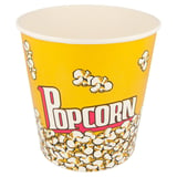 RECIPIENTI PER POPCORN  3900 ML 260 +20 PE G/M2 Ø 18,5/14,5x19,5 CM CARTONE (300 UNITÀ)