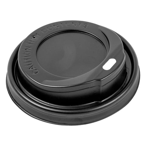 COPERCHIO ALTO PER BICCHIERI 240 ML   NERO PS (1000 UNITÀ)