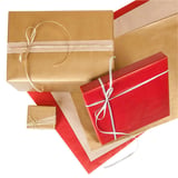 CARTA REGALO  60 GR/M2 0,70x100 M ORO KRAFT A COSTINE (1 UNITÀ)