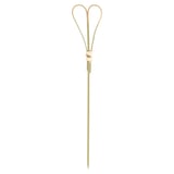 SPIEDINI "CUORE" BAMBOO  15 (h) CM NATURALE BAMBÙ (100 UNITÀ)