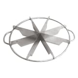 TAGLIA TORTE 8 PEZZI   Ø 25,5 CM ARGENTO LATON (1 UNITÀ)