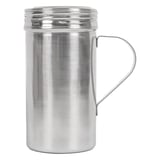 SALIERA CON MANICO PER SALE  445 ML- 15 oz Ø 7x13 CM ARGENTO ACCIAIO INOX (1 UNITÀ)