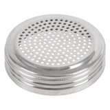 SALIERA CON MANICO PER SALE  445 ML- 15 oz Ø 7x13 CM ARGENTO ACCIAIO INOX (1 UNITÀ)