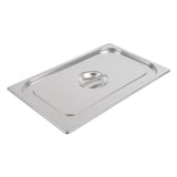 TAPPO 1/1 PER CODICI 181.63/64/65   53x32,5x3,7 CM ARGENTO ACCIAIO INOX (1 UNITÀ)