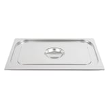 TAPPO 1/1 PER CODICI 181.63/64/65   53x32,5x3,7 CM ARGENTO ACCIAIO INOX (1 UNITÀ)