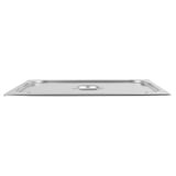 TAPPO 1/1 PER CODICI 181.63/64/65   53x32,5x3,7 CM ARGENTO ACCIAIO INOX (1 UNITÀ)