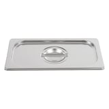 TAPPO 1/3 PER CODICI 181.70/71   32,5x18 CM ARGENTO ACCIAIO INOX (1 UNITÀ)