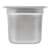 CONTENITORE GASTRONORM 1/6  1,9 L 17,6x16,2x15 CM ARGENTO ACCIAIO INOX (1 UNITÀ)