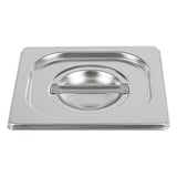 TAPPO 1/6 PER CODICE 181.75   17,6x16 CM ARGENTO ACCIAIO INOX (1 UNITÀ)