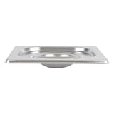 TAPPO 1/6 PER CODICE 181.75   17,6x16 CM ARGENTO ACCIAIO INOX (1 UNITÀ)